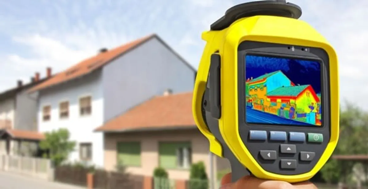 home energy audit service performing exterior thermal inspection to identify energy loss in Bellevue, NE