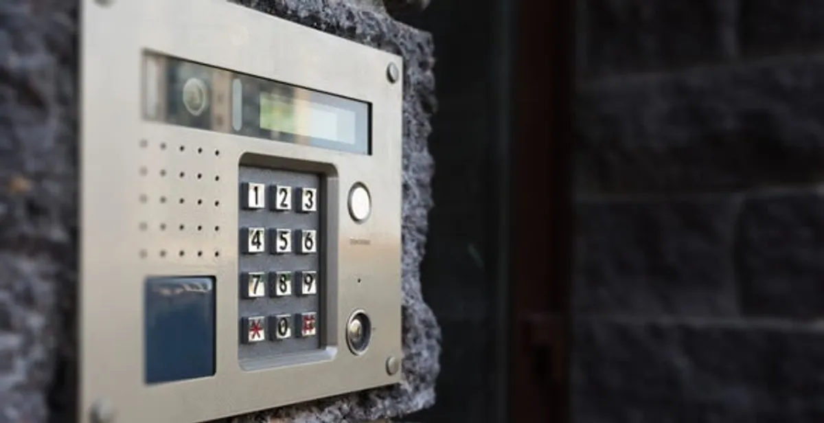 intercom system for home installation services with secure entry communication panel in Bellevue, NE