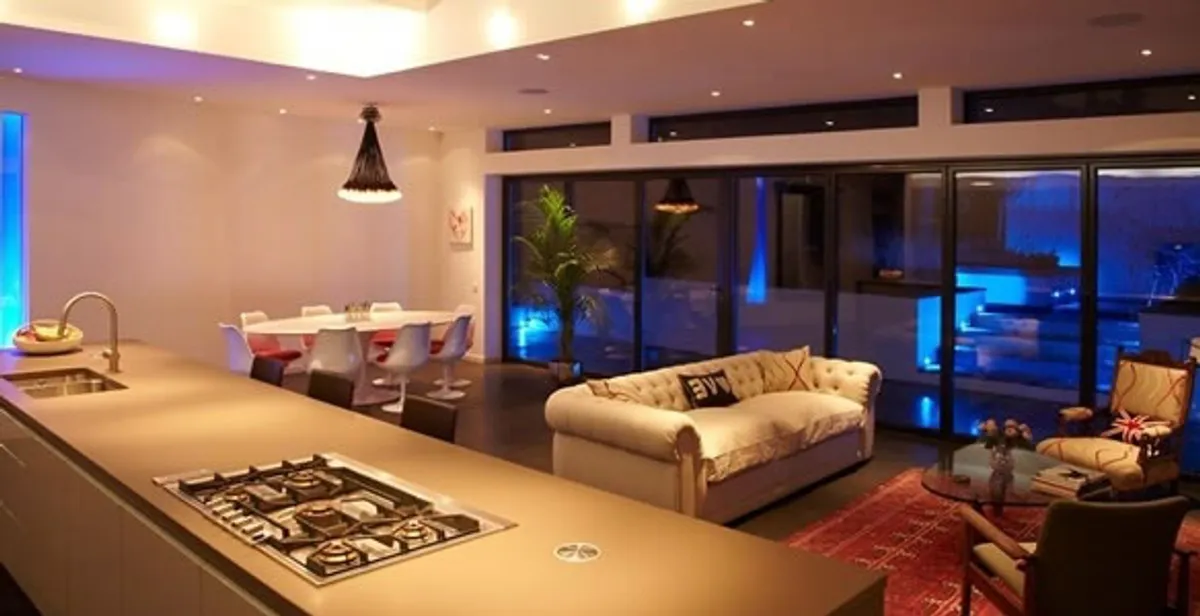Programmable lighting design enhancing indoor spaces with customizable illumination in Bellevue, NE